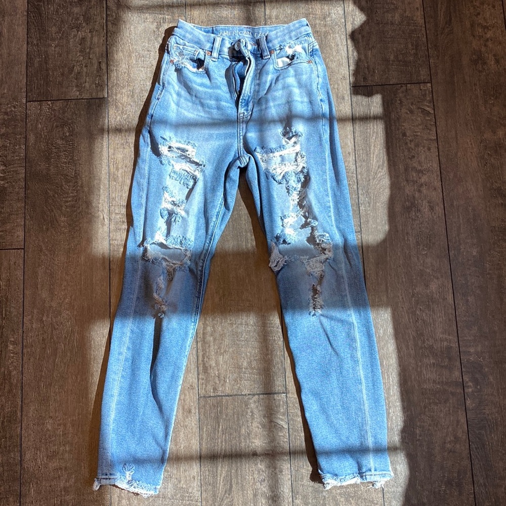 American eagle blue jeans